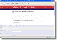 Social Security Benefits App