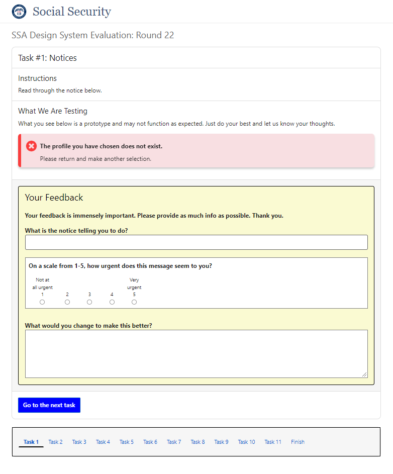 Unmoderated Testing Platform